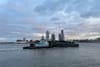 NYC trash barge
