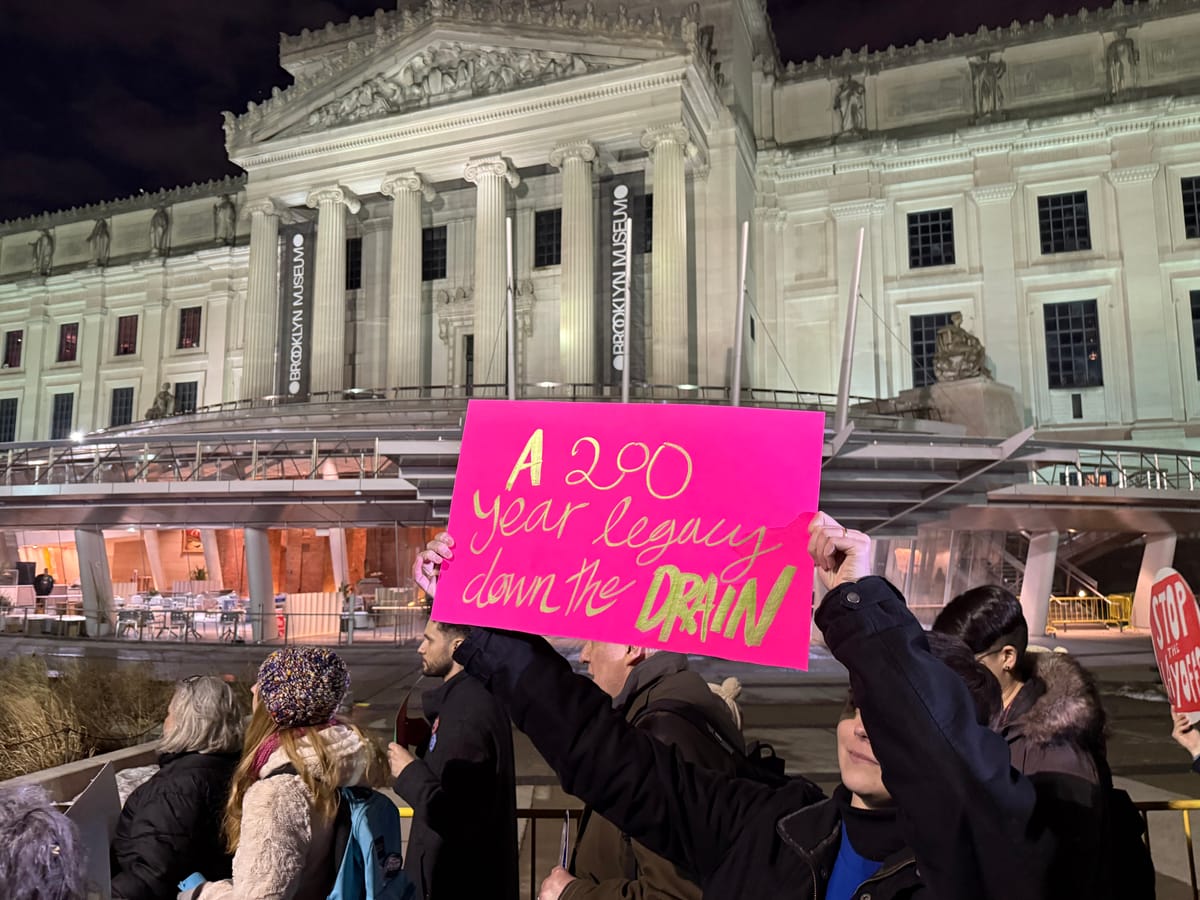 Brooklyn Museum Workers Rally Against Cuts: 'This Is Classic Union Busting'